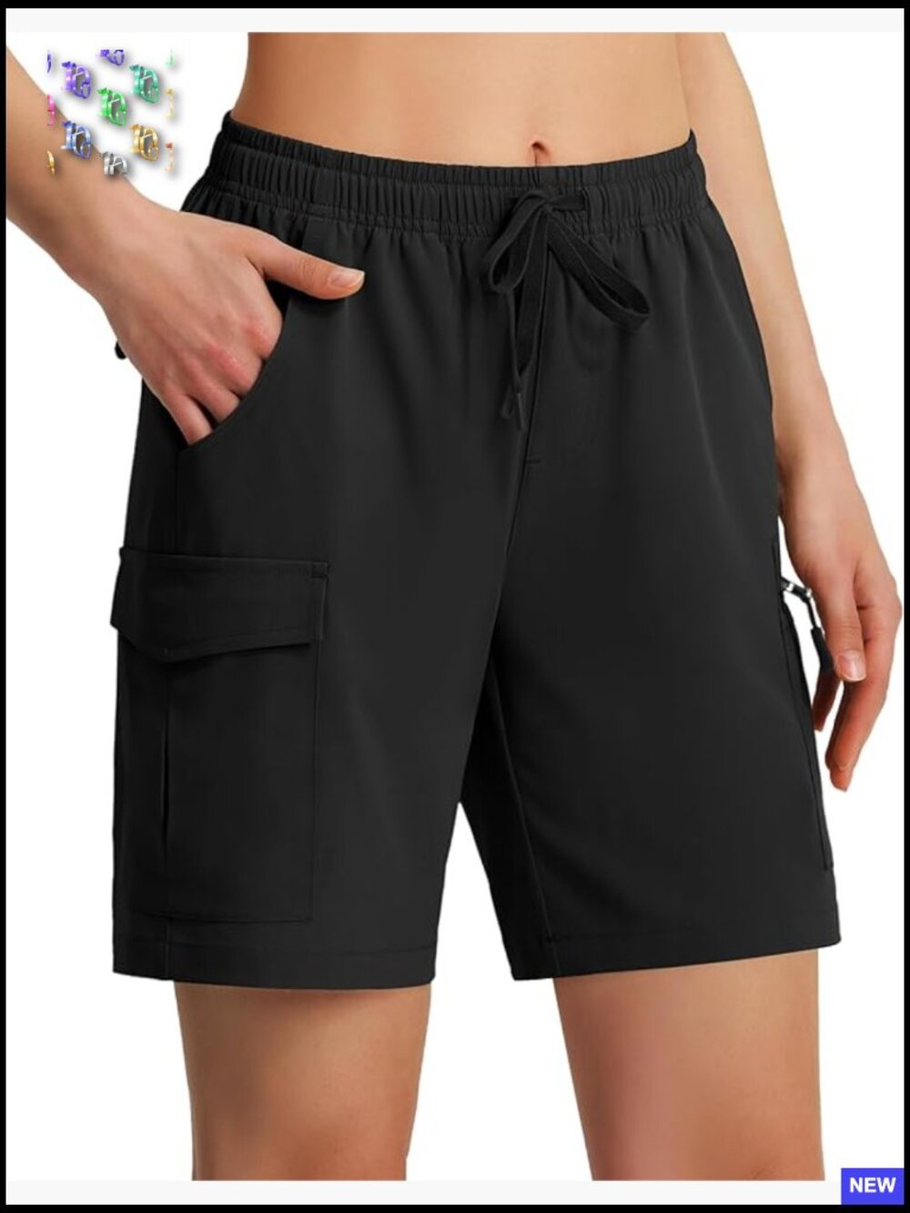 Lightweight Quick Dry Hiking Shorts with Zipper Pockets Active Cargo Travel Golf